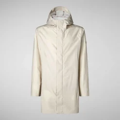 Impermeabili^Save The Duck Impermeabile Uomo Dacey Beige Crema