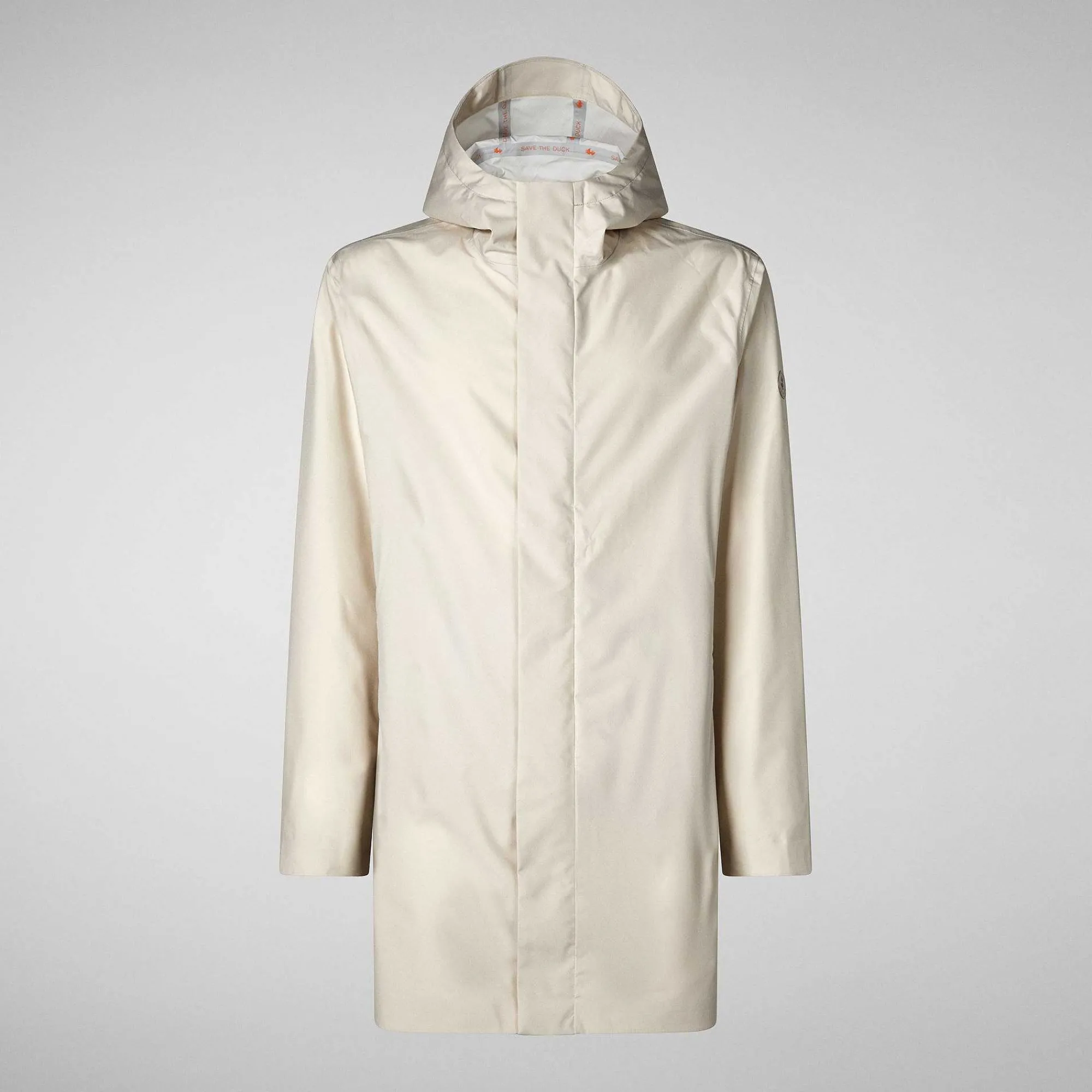 Impermeabili^Save The Duck Impermeabile Uomo Dacey Beige Crema