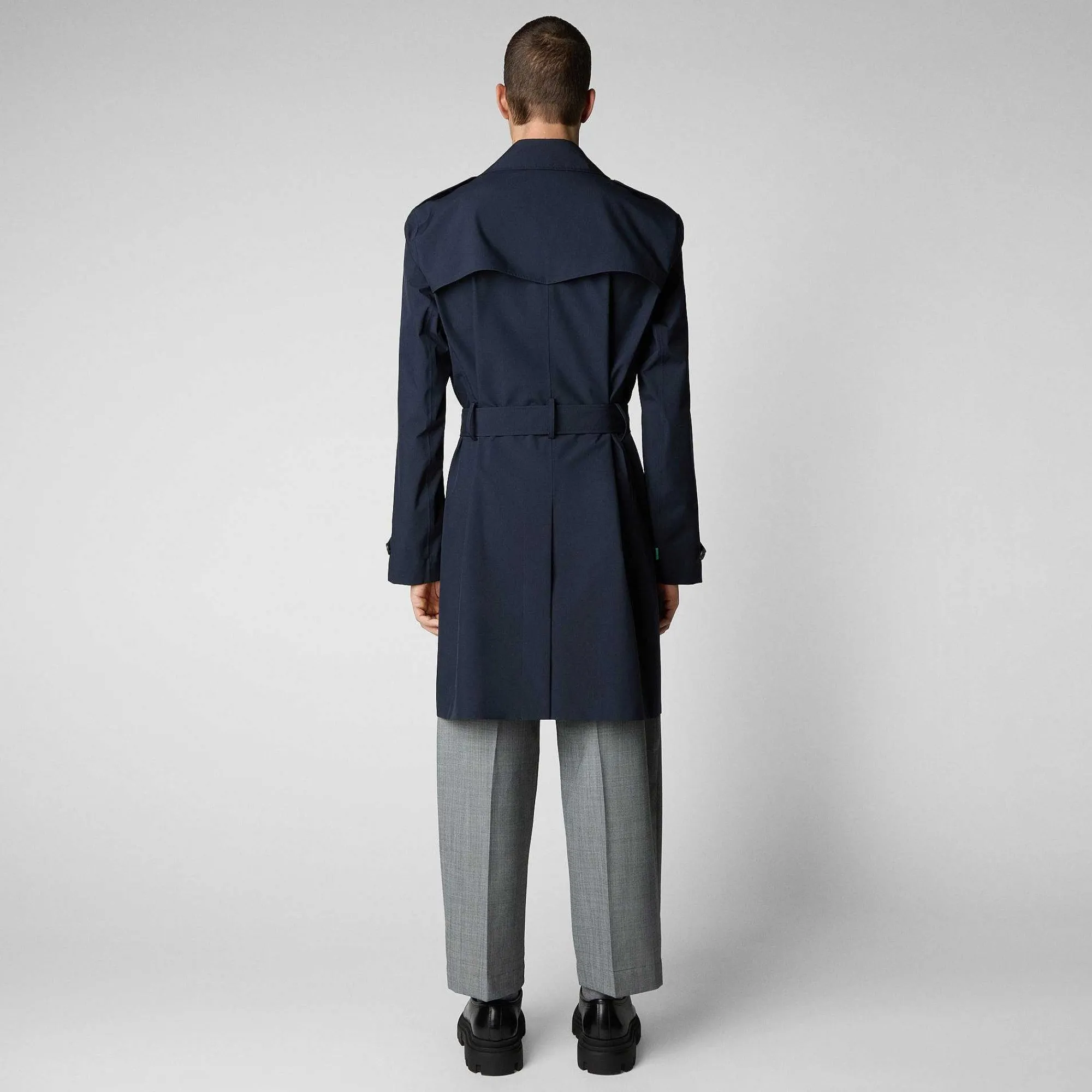 Impermeabili^Save The Duck Impermeabile Uomo Zarek Blu Nero