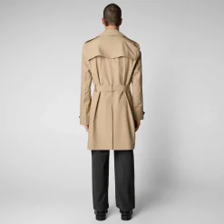 Impermeabili^Save The Duck Impermeabile Uomo Zarek Sturdust Beige