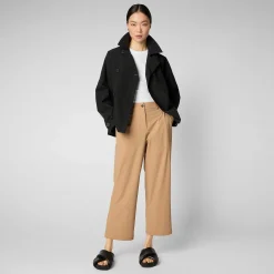 Pantaloni & Gonne^Save The Duck Pantaloni Donna Gita Beige Biscotto