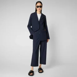 Pantaloni & Gonne^Save The Duck Pantaloni Donna Gita Blu Navy