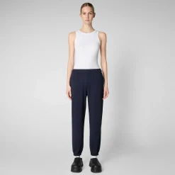 Pantaloni & Gonne^Save The Duck Pantaloni Donna Jiya In Blu Navy