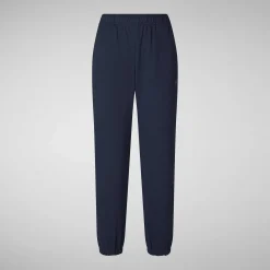Pantaloni & Gonne^Save The Duck Pantaloni Donna Jiya In Blu Navy