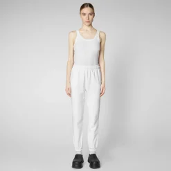 Pantaloni & Gonne^Save The Duck Pantaloni Donna Jiya In Bianco