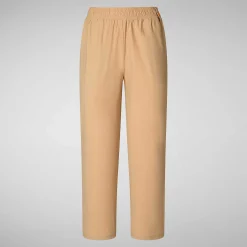 Pantaloni & Gonne^Save The Duck Pantaloni Donna Milan Beige Biscotto
