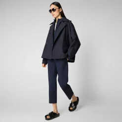 Pantaloni & Gonne^Save The Duck Pantaloni Donna Milan Blu Navy