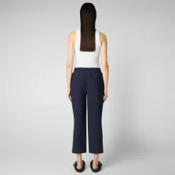 Pantaloni & Gonne^Save The Duck Pantaloni Donna Milan Blu Navy