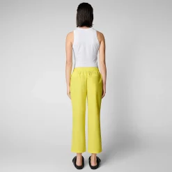 Pantaloni & Gonne^Save The Duck Pantaloni Donna Milan Giallo Sole