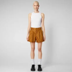 Pantaloni & Gonne^Save The Duck Pantaloni Donna Noy Marrone Sandalo