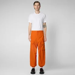 Pantaloni & Gonne^Save The Duck Pantaloni Unisex Tru Arancione Ambra