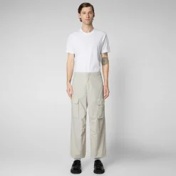 Pantaloni & Gonne^Save The Duck Pantaloni Unisex Tru Beige Chiaro