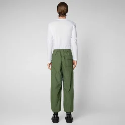 Pantaloni & Gonne^Save The Duck Pantaloni Unisex Tru Verde Oliva