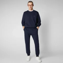 Pantaloni^Save The Duck Pantaloni Uomo Batuy Blu Navy