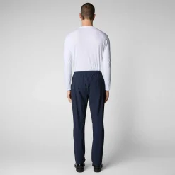 Pantaloni^Save The Duck Pantaloni Uomo Michael Blu Navy
