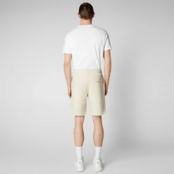 Pantaloni^Save The Duck Pantaloni Uomo Rayun In Beige Crema