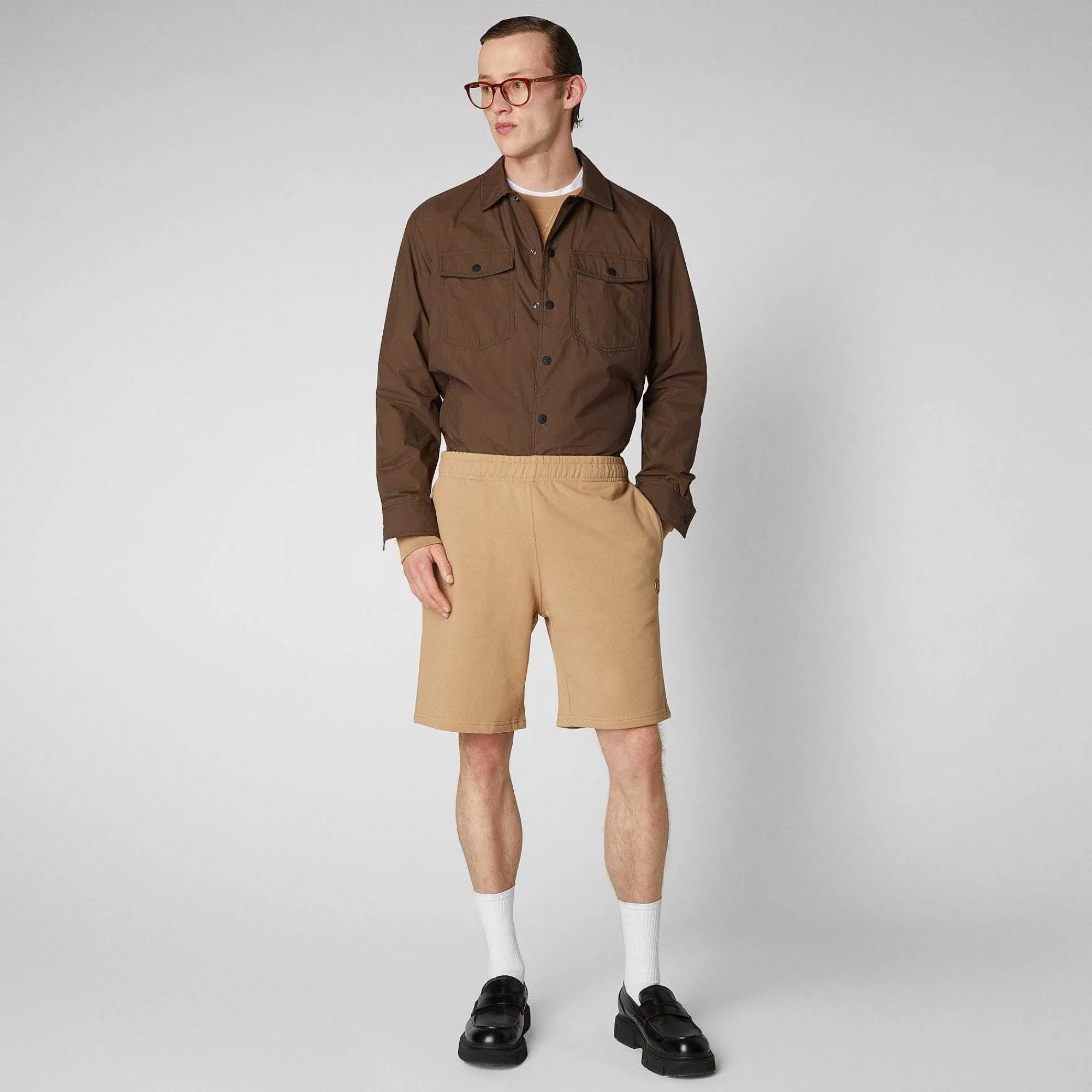 Pantaloni^Save The Duck Pantaloni Uomo Rayun In Beige Biscotto