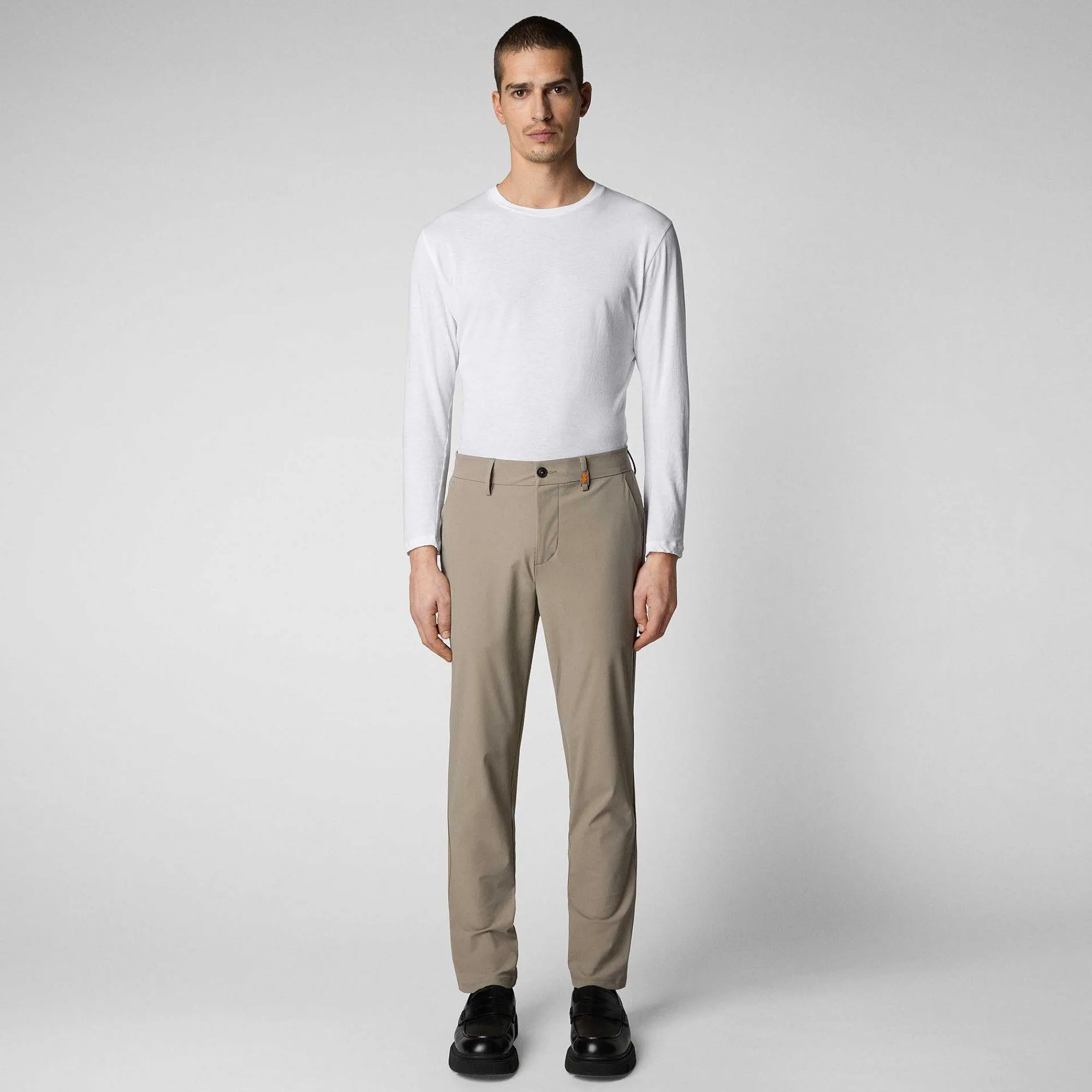 Pantaloni^Save The Duck Pantaloni Uomo Steve Beige Sandalo
