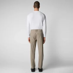 Pantaloni^Save The Duck Pantaloni Uomo Steve Beige Sandalo