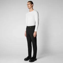 Pantaloni^Save The Duck Pantaloni Uomo Steve Nero