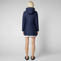 Piumini Animal-Free^Save The Duck Piumino Animal Free Bryanna Blu Navy