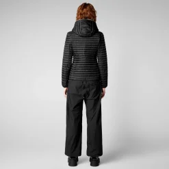Piumini Animal-Free^Save The Duck Piumino Animal Free Donna Alexa Nero