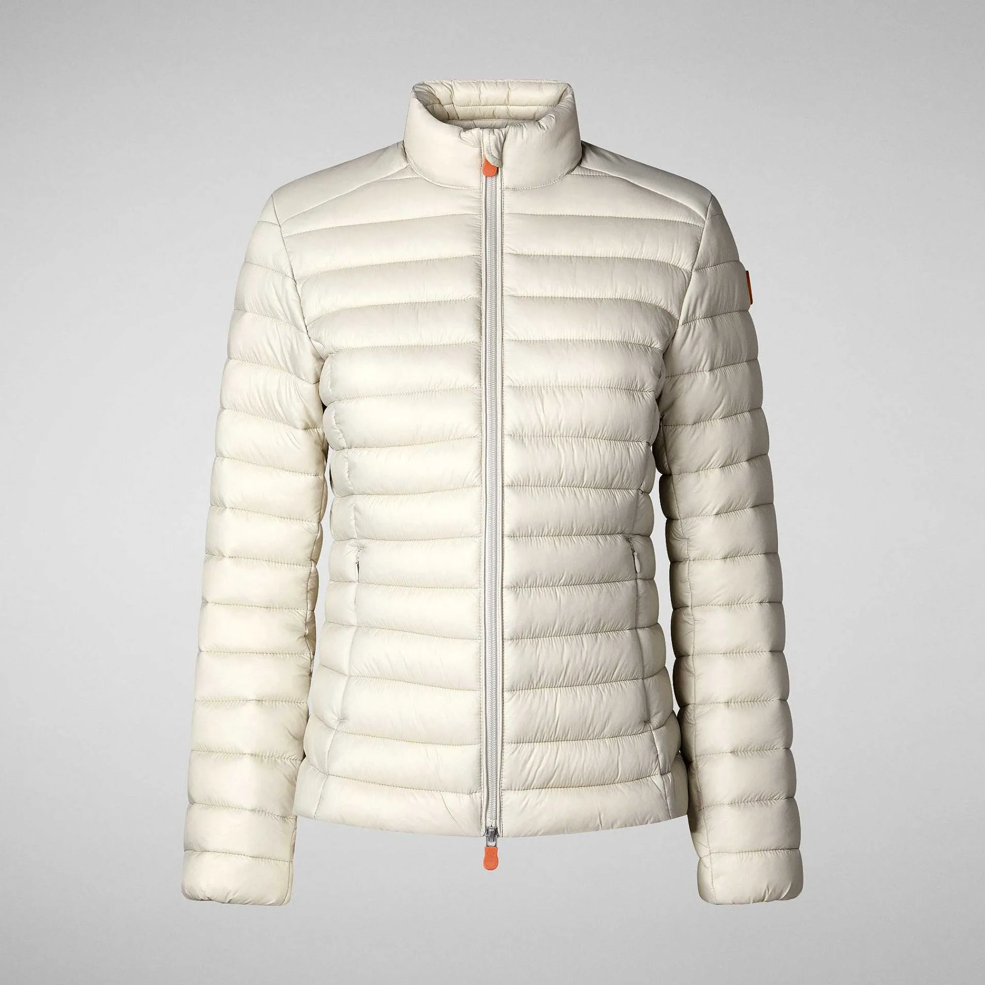 Piumini Animal-Free^Save The Duck Piumino Animal Free Donna Carly Beige Chiaro