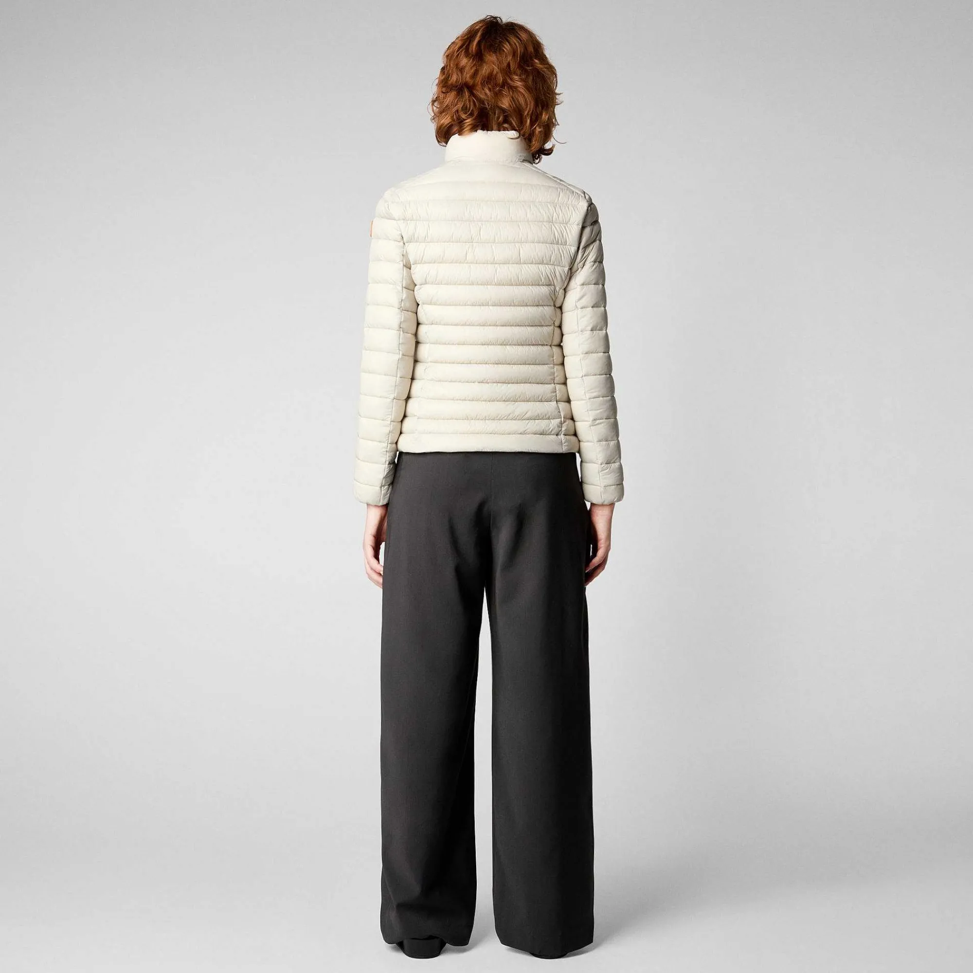 Piumini Animal-Free^Save The Duck Piumino Animal Free Donna Carly Beige Chiaro