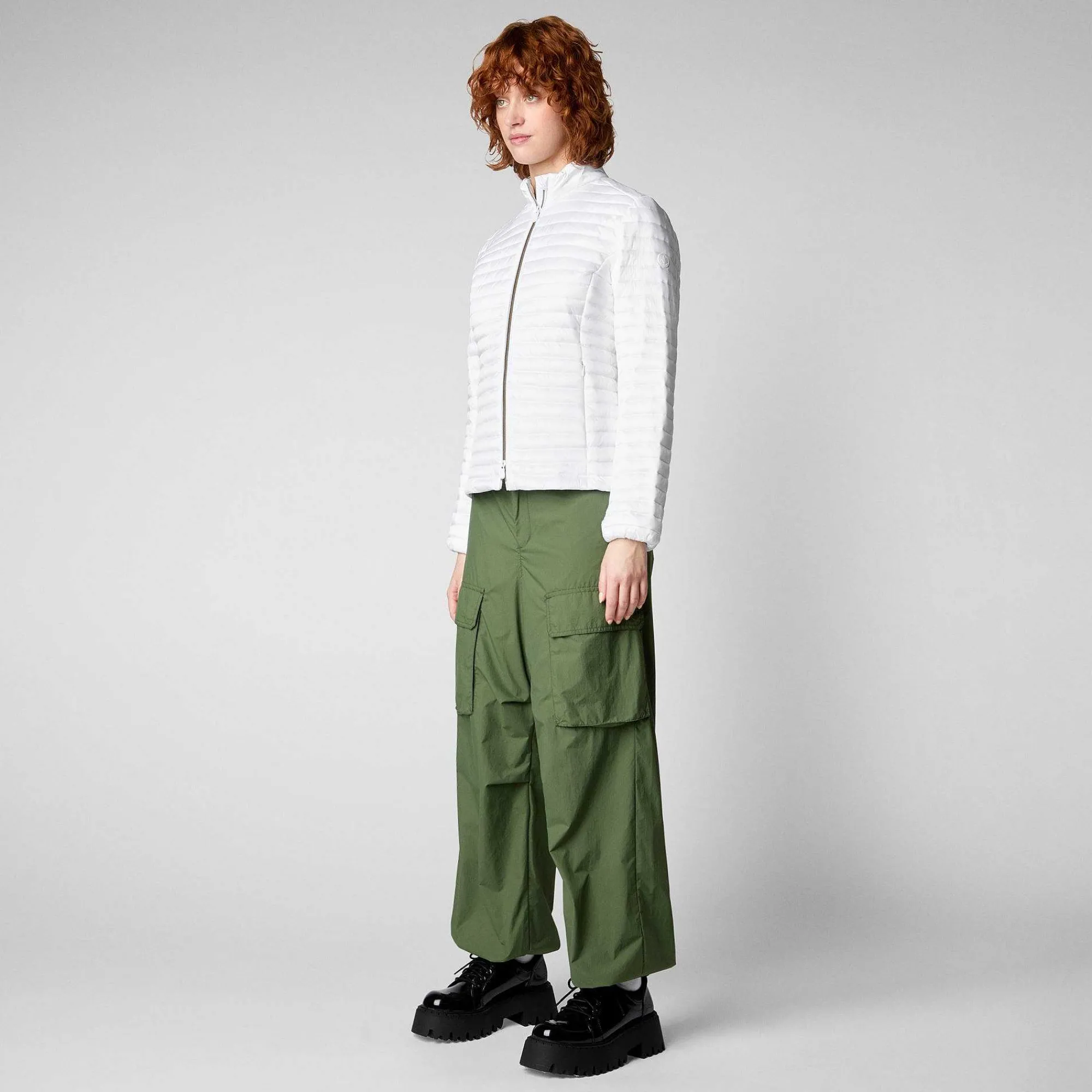 Piumini Animal-Free^Save The Duck Piumino Animal Free Donna Andreina Bianco
