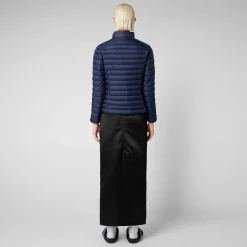 Piumini Animal-Free^Save The Duck Piumino Animal Free Donna Carly Blu Navy
