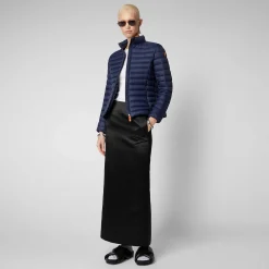 Piumini Animal-Free^Save The Duck Piumino Animal Free Donna Carly Blu Navy
