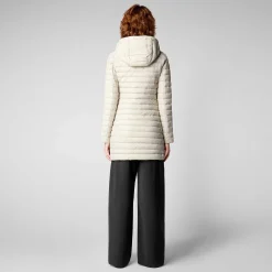Piumini Animal-Free^Save The Duck Piumino Animal Free Donna Bryanna Beige Chiaro