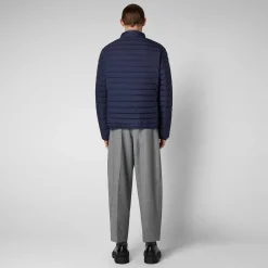 Piumini Animal-Free^Save The Duck Piumino Animal Free Uomo Cole Blu Navy