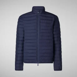 Piumini Animal-Free^Save The Duck Piumino Animal Free Uomo Cole Blu Navy