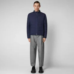 Piumini Animal-Free^Save The Duck Piumino Animal Free Uomo Cole Blu Navy