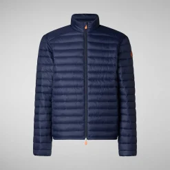 Piumini Animal-Free^Save The Duck Piumino Animal Free Uomo Alexander Blu Navy