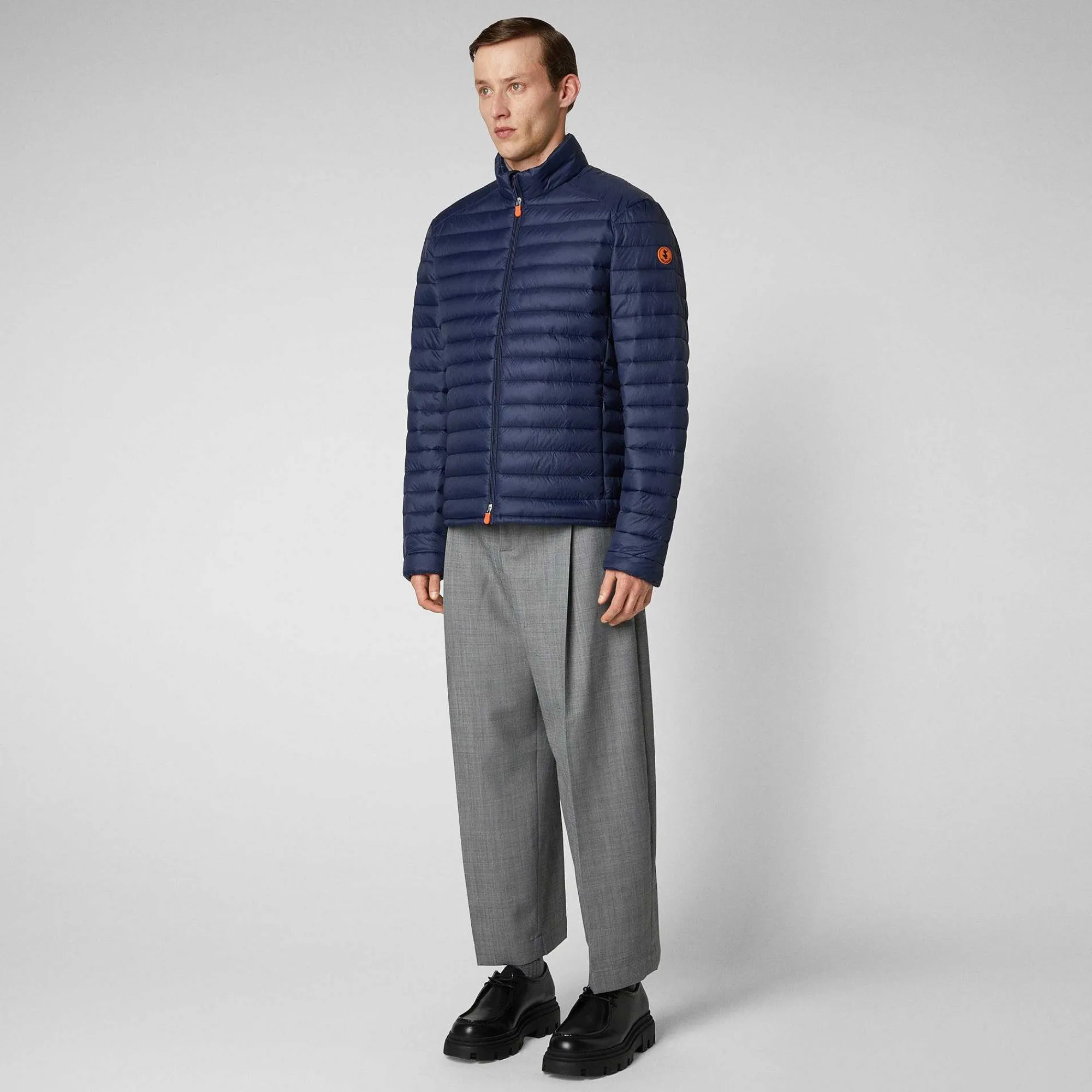 Piumini Animal-Free^Save The Duck Piumino Animal Free Uomo Alexander Blu Navy