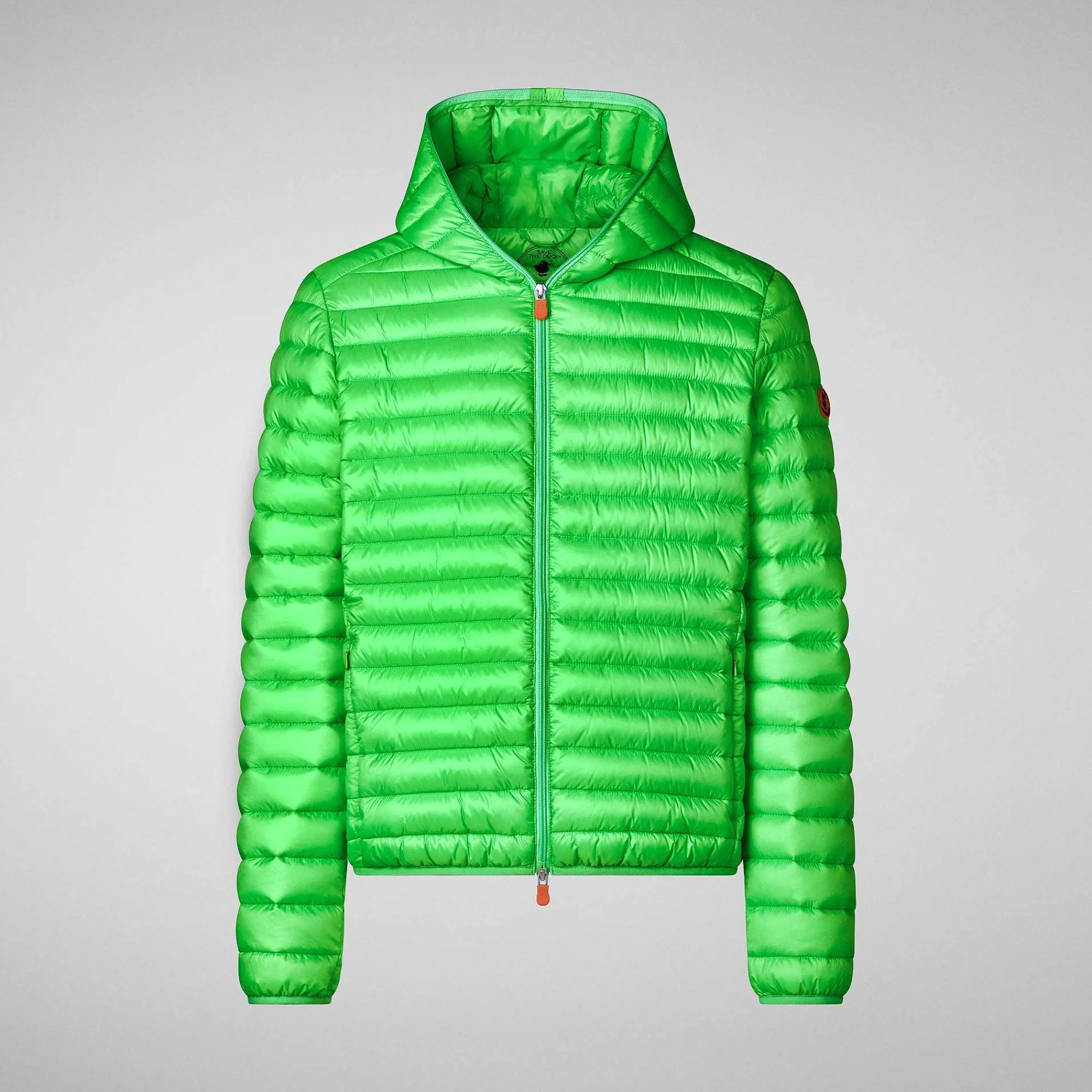 Piumini Animal-Free^Save The Duck Piumino Animal Free Uomo Helios Verde Fluo