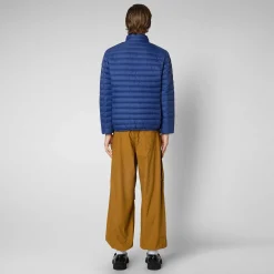 Piumini Animal-Free^Save The Duck Piumino Animal Free Uomo Alexander Blu Elettrico
