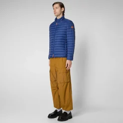 Piumini Animal-Free^Save The Duck Piumino Animal Free Uomo Alexander Blu Elettrico