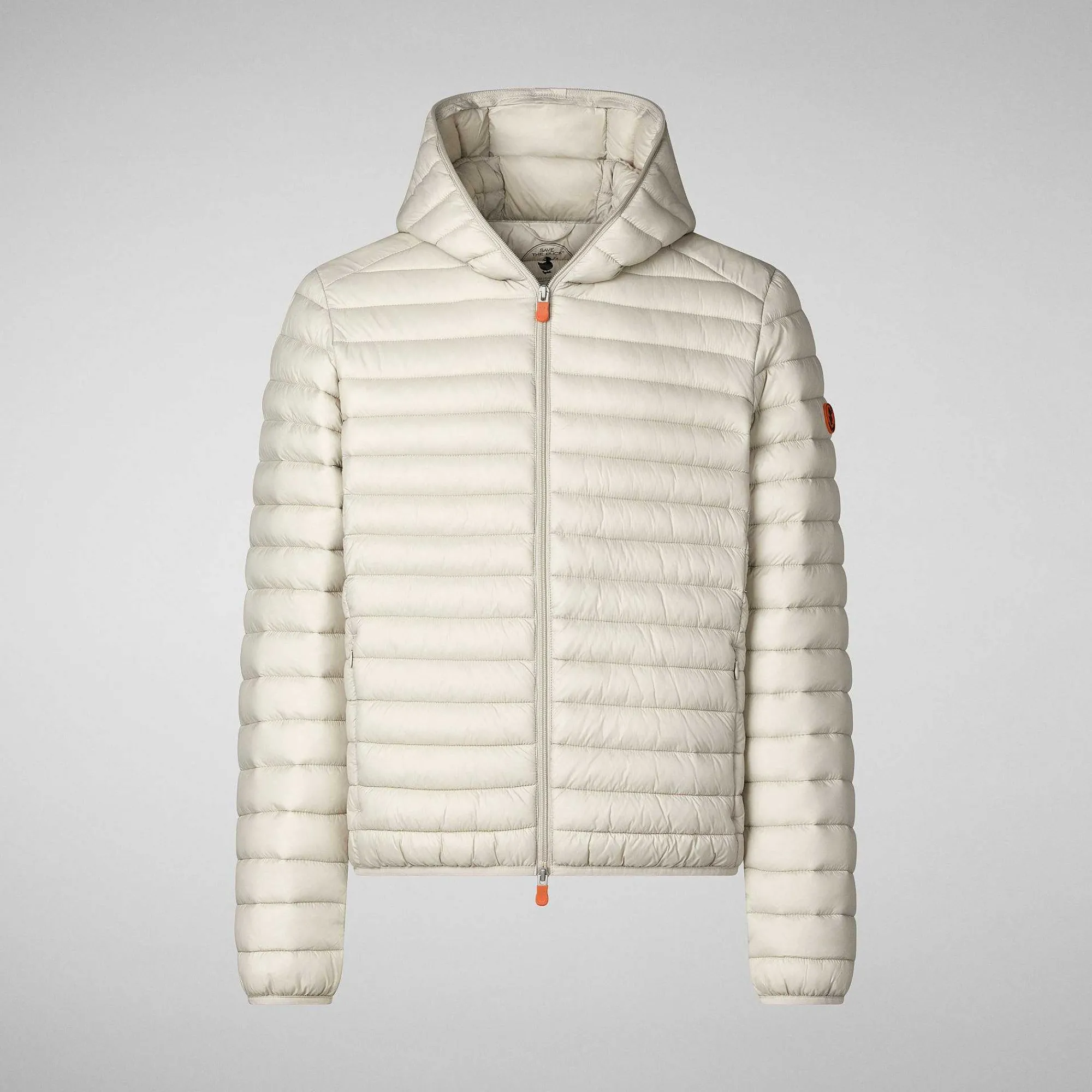 Piumini Animal-Free^Save The Duck Piumino Animal Free Uomo Donald Beige Chiaro
