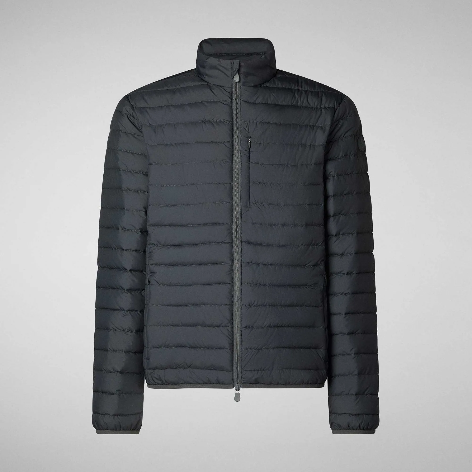 Piumini Animal-Free^Save The Duck Piumino Animal Free Uomo Cole Grigio Tempesta