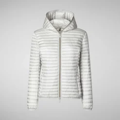 Piumini Animal-Free^Save The Duck Piumino Animal-Free Donna Alexa Grigio Nebbia