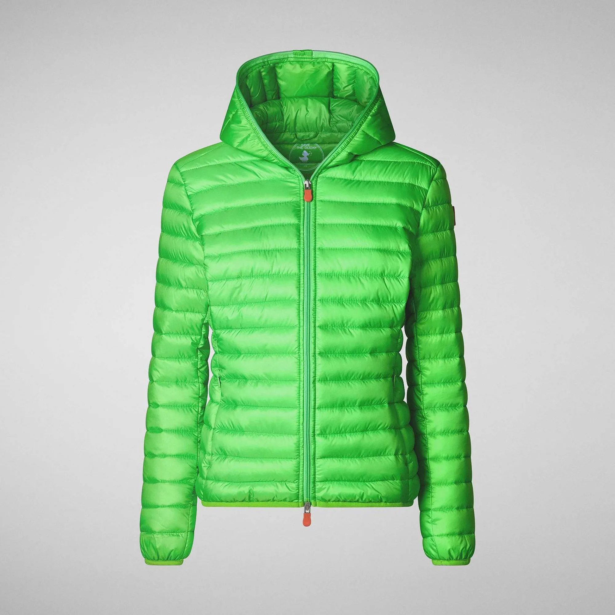 Piumini Animal-Free^Save The Duck Piumino Animal-Free Donna Kyla Verde Fluo