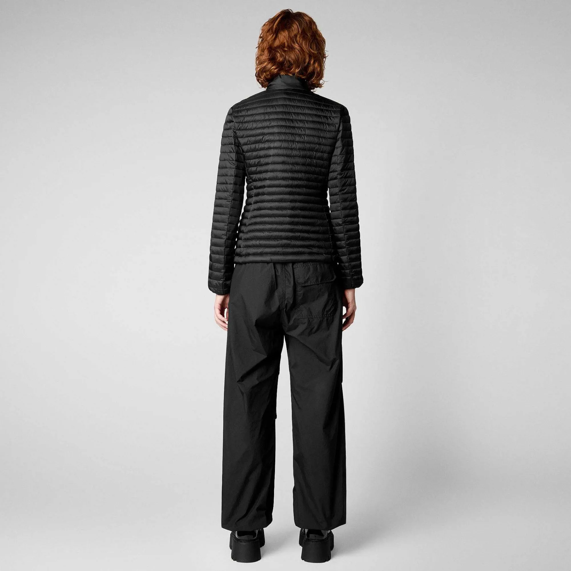Piumini Animal-Free^Save The Duck Piumino Animal-Free Donna Andreina Nero