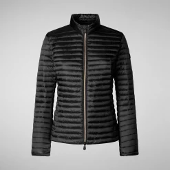 Piumini Animal-Free^Save The Duck Piumino Animal-Free Donna Andreina Nero