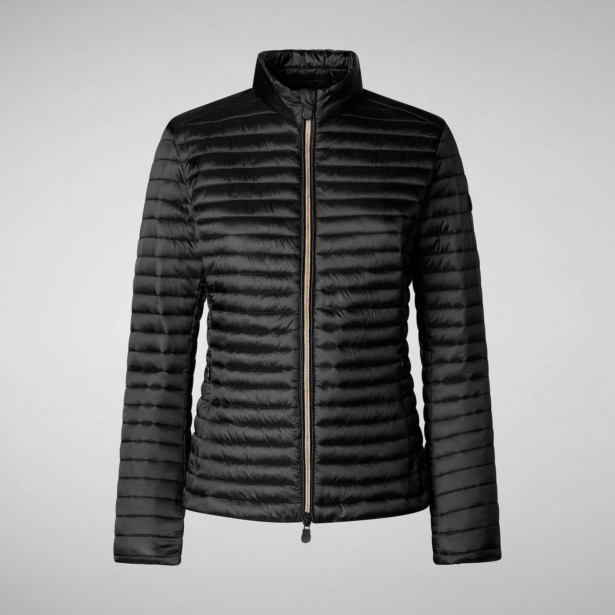 Piumini Animal-Free^Save The Duck Piumino Animal-Free Donna Andreina Nero