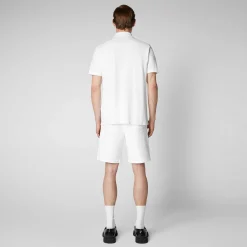 Magliette & Felpe^Save The Duck Polo Uomo Orio Bianco