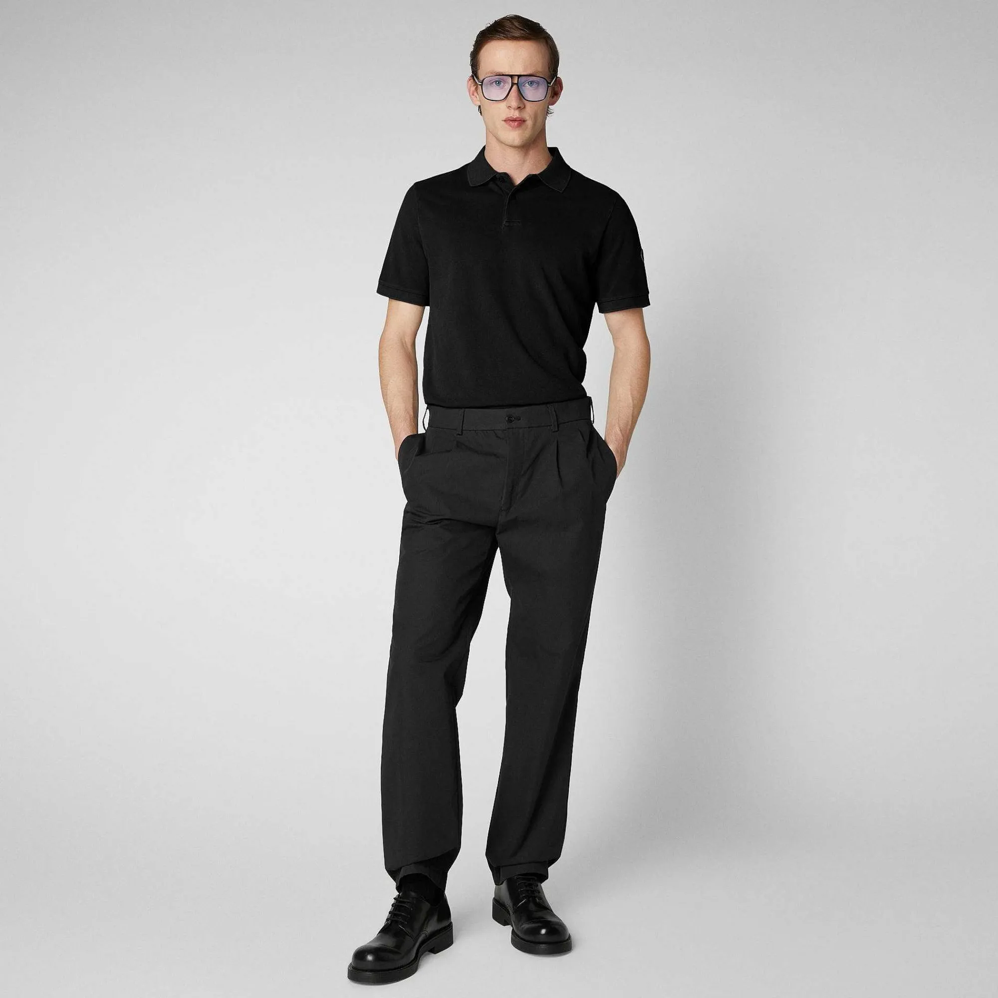 Magliette & Felpe^Save The Duck Polo Uomo Orio In Nero