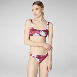 Costumi Da Bagno^Save The Duck Slip Bikini Donna Zeva Fucsia Frangipani